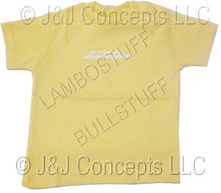 Infant Yellow Babyscript tee shirt size 18 months