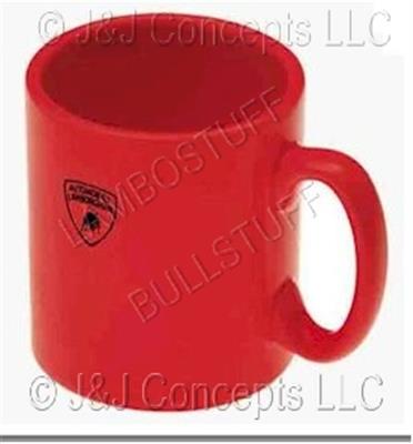 Mug Red with Crest 