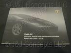 Diablo 6.0 2001 -2002 (VIN Required) Warranty Manual 