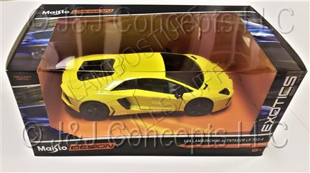 MAISTO DESIGN EXOTICS LAMBORGHINI AVENTADOR 1:24