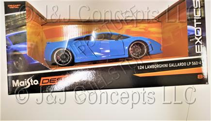 MAISTO DESIGN EXOTICS LAMBORGHINI GALLARDO 1:24