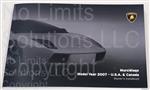 Murcielago LP640 2007 Owners Manual 
