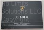 Diablo 2WD/4WD  Owners Manual  *Read Description