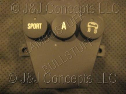 BUTTON MODULE FOR DRIVING PROFILE SELECTION E-Gear