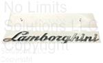 LAMBORGHINI SCRIPT EMBLEM TYPE SIGN LOGO POST