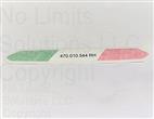 FLAG (ITALIAN FLAG-RIGHT)    ROCKER COVER DX