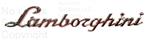 Lamborghini Script 8 Inch OEM