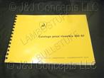 350 GT SPARE PARTS CATALOG