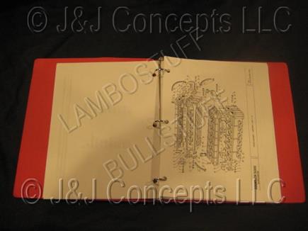 COUNTACH 5000 E 4 VALVE SPARE PARTS CATALOG
