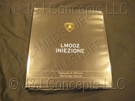WORKSHOP MANUAL LM 002 INJECTION USA