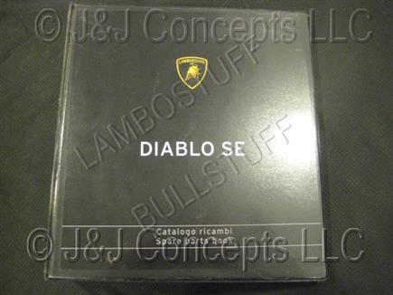 Diablo 1994 30th SE Parts Manual 