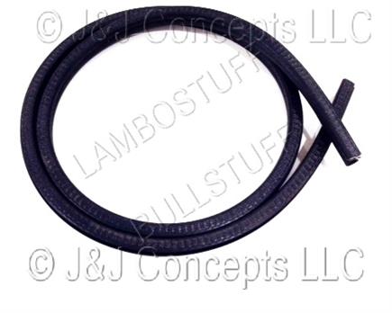 Countach Lower bottom door seal - 190 cm 