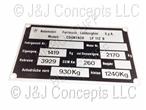 Identif.Data Plate