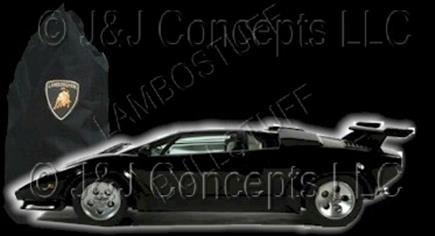 COUNTACH W/O WING CAR COVER 