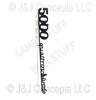 5000 4 Black Valve Plate