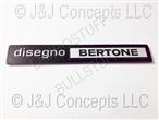 Plate Designo Bertone 