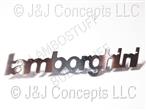 Lamborghini Silver Plate Print