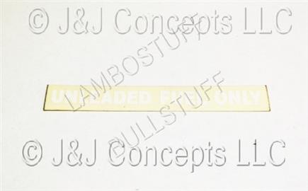 Countach Unleaded Fuel Plate Sticker Label OEM
