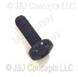 SCREW M6X18 DIN7986 Z. BLACK T