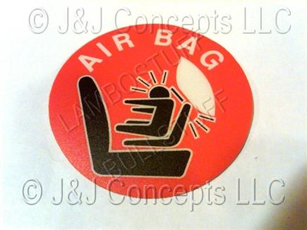 Air Bag Sticker