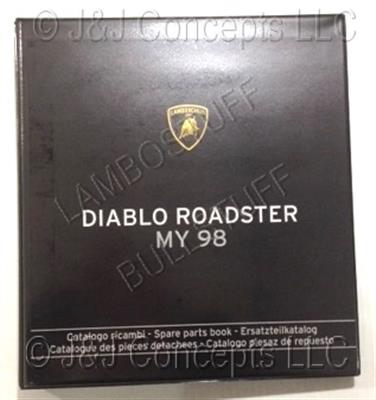 Diablo Roadster 1998 Parts Manual
