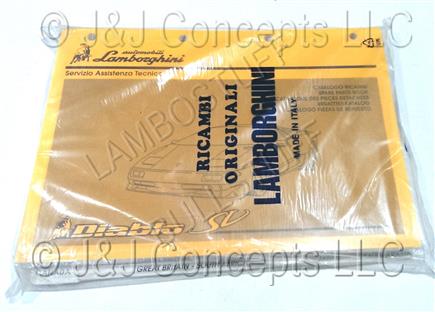 Diablo SV 1995 Parts Manual 