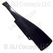 Windshield Wiper FinFlap Carbon Fiber Gloss