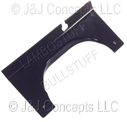RIGHT MUFFLER COVER DETACHABLE
