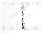Lamborghini Script 5 Inch NOS