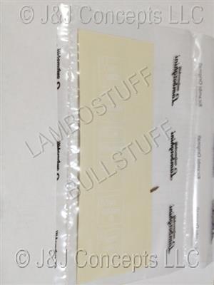 LIGHT RELAIS/FUSES BOX LABEL
