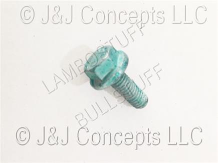 HEX.SCREW FLANGED M6X16