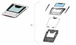 Gallardo  2004-2005 Transparent Engine Hood Kit OEM