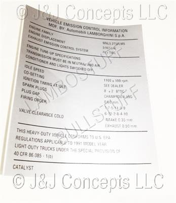JARGH TUNE UP LABEL