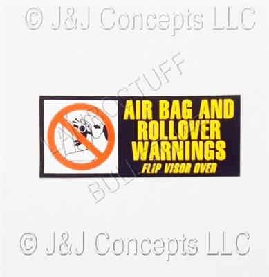 AIR BAG AND ROLLOVER