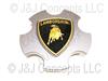 Wheel Cap - gold bull crest shield