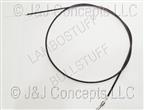 engine bonnet opening cable