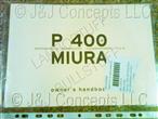 Miura p400 Owners Manual 