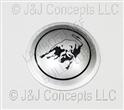 COUNTACH WHEEL RIM BADGE PLATE