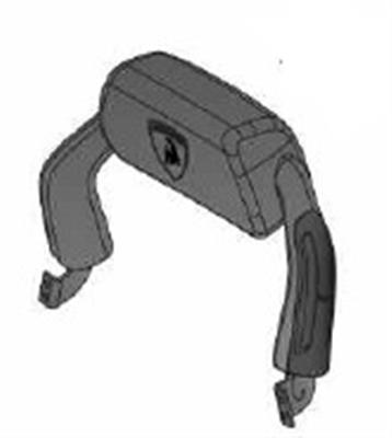 HEADREST WITH LOGO RIGHT