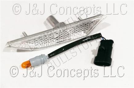 FRONT LEFT SIDE MARKER (CLEAR/COLORED - read description)