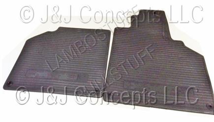 FLOOR MAT SET WINTER PACKAGE LEFT HAND DRIVE