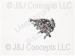 Silver Chrome Engine Cover Bull 