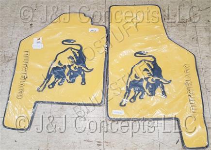 Floor mats with personalized