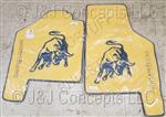 Floor mats with personalized
