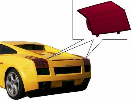 TAIL LIGHT KIT DARK REAR LIGHT FOR USA 