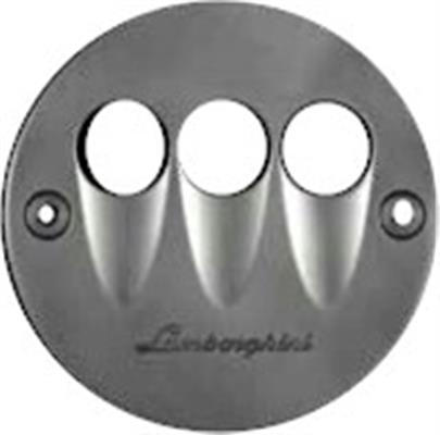 E-GEAR SELECTOR IN TITANIUM WITH EMBLEM