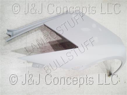 LEFT FRONT FENDER w/SideMarker - EURO