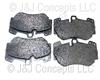 SET OF BRAKE PADS FOR CARBOCERAMIC DISC