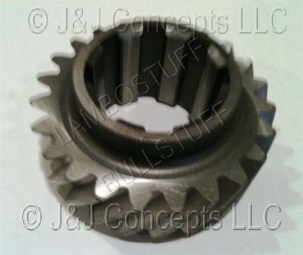 5th Speed Gear on Secondary
