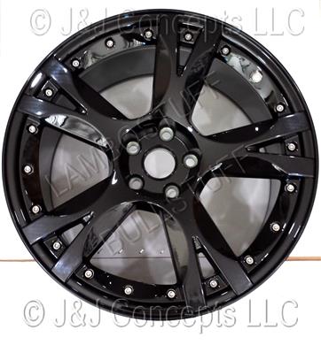 LIGHT METAL WHEEL REAR CALLISTO SHINY BLACK